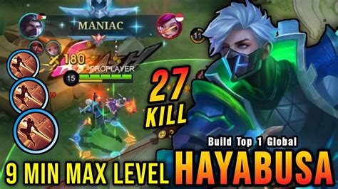 Kills Maniac Fast Farm Hayabusa Mins Max Level Build Top