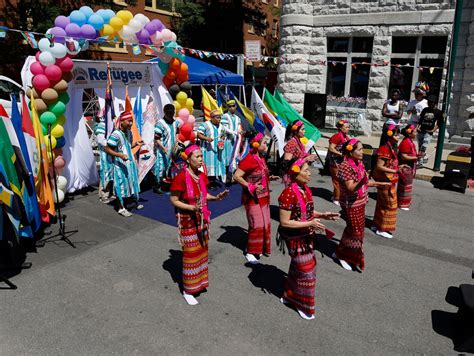 Refugees New Americans Celebrate Tradition And Beginnings On The Steps