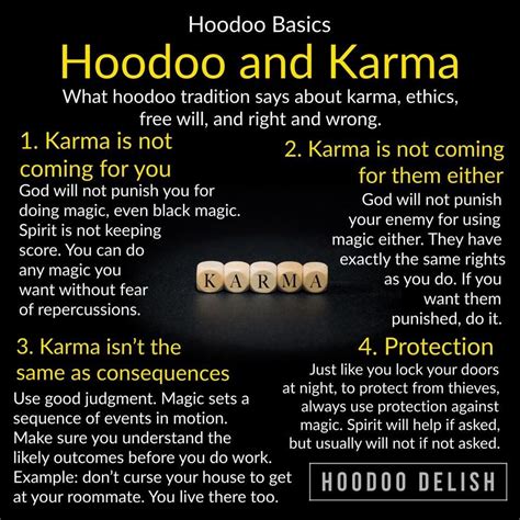 Hoodoo Basics Hoodoo And Karma Hoodoo Spells Hoodoo Conjure