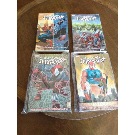 Spider Man Complete Clone Saga Epic Volumes Shopee Brasil