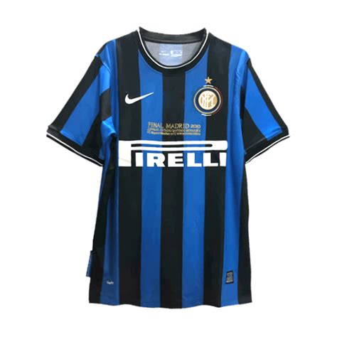 Retro Inter Milan Home Soccer Jersey Ucl Final