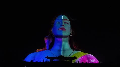 Adiyogi Laser Show Adiyogi Live Show Adiyogi Light Show Adiyogi