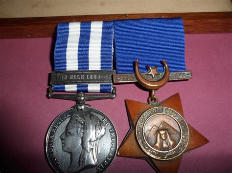 Egypt Bar The Nilekhedives Star To Duke Of Cornwalls Light Infantry