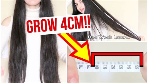 Grow Your Hair Faster And Longer In 1 Week Proof Youtube