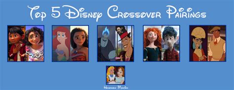 My Top 5 Disney Crossover Pairings Meme By Twinkletoes 97 On Deviantart