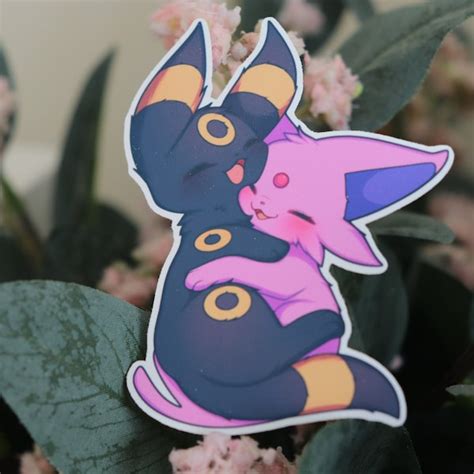 Umbreon Sticker Car Etsy