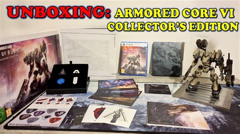 Unboxing Armored Core Vi Fires Of Rubicon Edi O De Colecionador