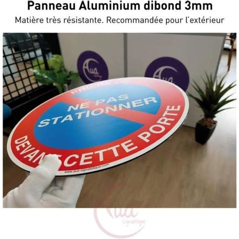 Panneau Stationnement Interdit Sortie De Secours Mm Vinyl