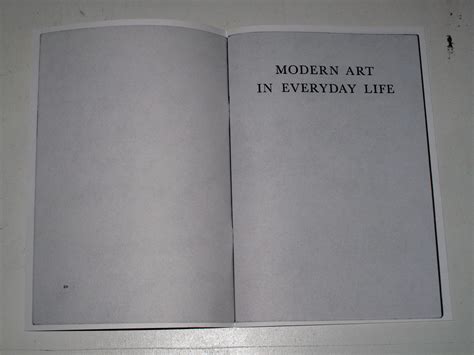 Modern Art in Everyday Life - Sara MacKillop - Bedford Press