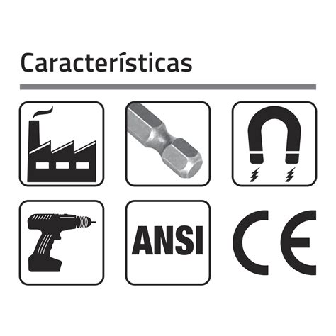 Punta Cruz Phillips Para Atornillar No 2 X 75mm Largo Magnética