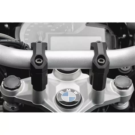 Rehausseur De Guidon Hauteur 40mm SW MOTECH Noir Pour BMW R1200GS 2013