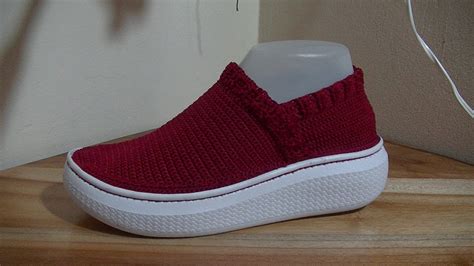 Venta Zapatos Deportivos Tejidos A Crochet En Stock