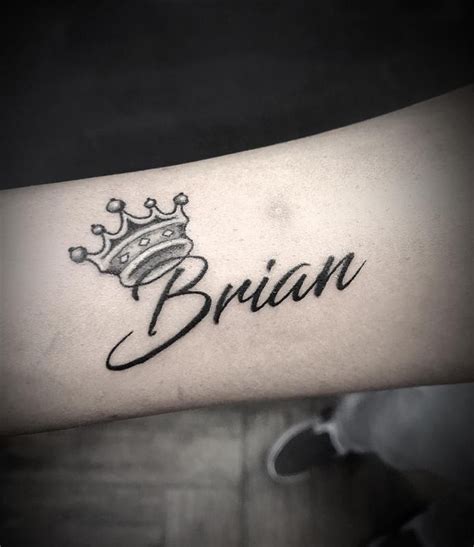 Princess Crown Tattoos With Names