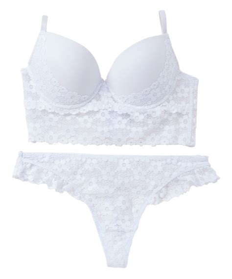 Wild honey fehér csipkés tanga Baci Lingerie