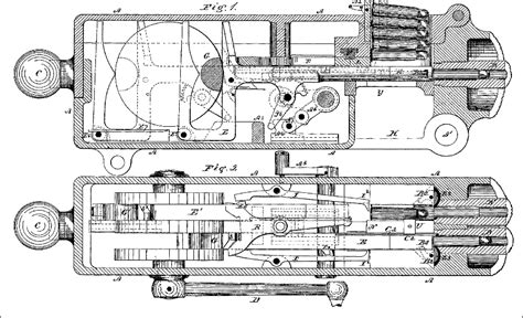 Colt Gatling Gun Blueprints