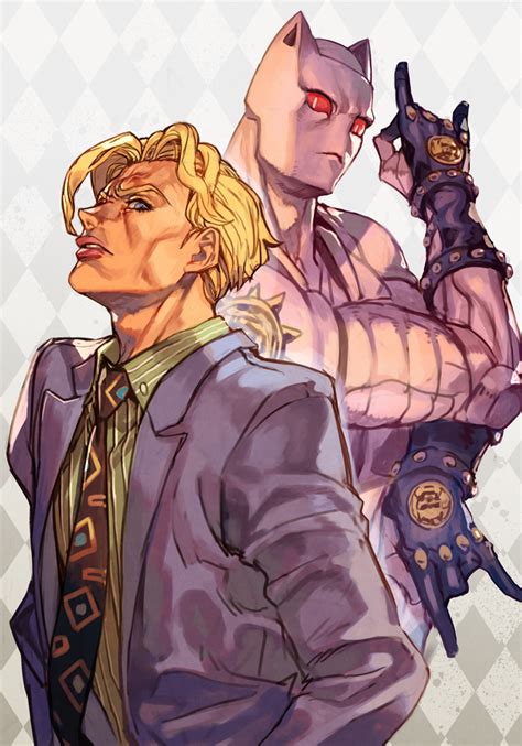 Kira And Killer Queen By Click Burgundy Jojos Bizarre Adventure