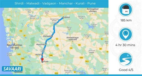 Shirdi To Pune By Road Distance Time And Useful Travel Information