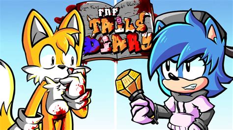 Friday Night Funkin Vs Tails Diary Demo Tails Dark Secret Fnf Mod Sonic