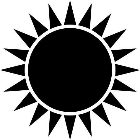 Svg Brillar Sol Rayos Sol Imagen E Icono Gratis De Svg Svg Silh