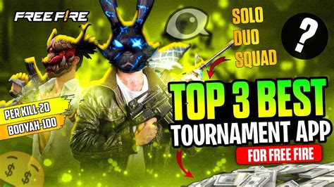 Top Best Tournament Apps For Free Fire Bgmi Bgmi Tournament App