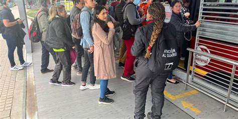 Estas Son Las Estaciones De Transmilenio En Donde Más Roban En Bogotá Extrategia Medios