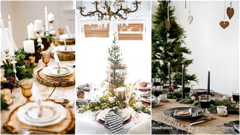 20 Wonderful Christmas Dinner Table Settings For Merry Holidays