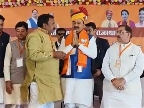 Rajasthan Loksabha Election Up Deputy Cm Keshav Prasad Maurya Took Meeting Gave For Victory