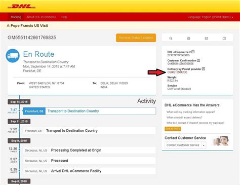 Same Day Supplements India- How to Track DHL Parcel Std Packages