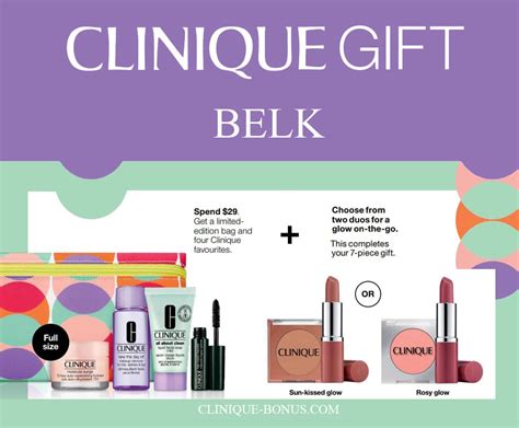 Belk Fall Clinique Bonus Starts August 11th 2020