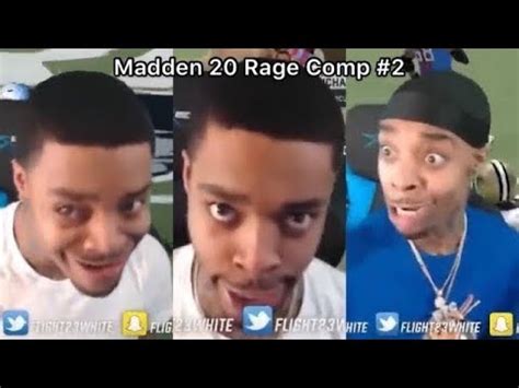 FlightReacts Madden 20 Rage Compilation Try Not To Laugh Challenge