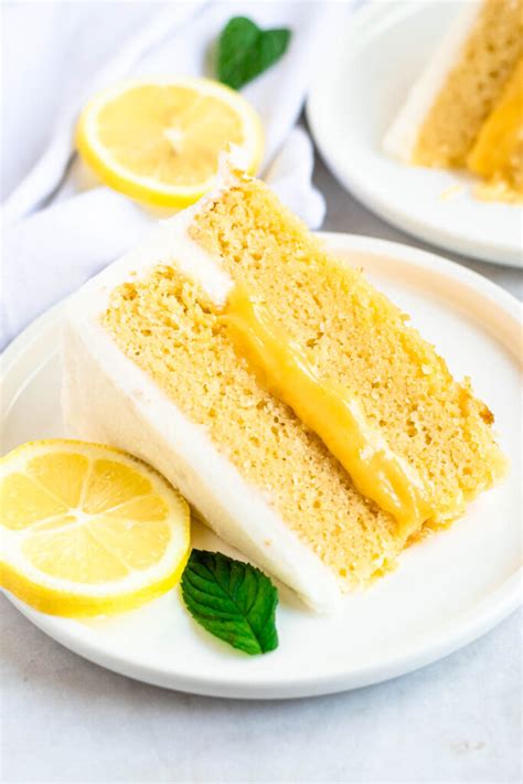 The BEST Lemon Curd Cake Rich And Delish