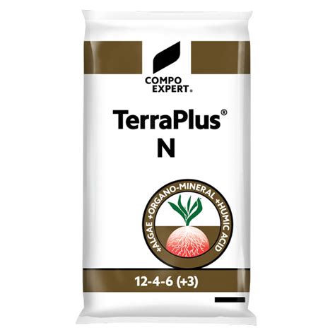 Engrais organo minéral TerraPlus N Fertilisation et supports de