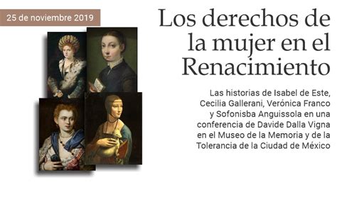 Los Derechos De La Mujer En El Renacimiento