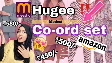 Trendy Co Ord Set Haul Pakistani Suit Style Co Ord Set Super