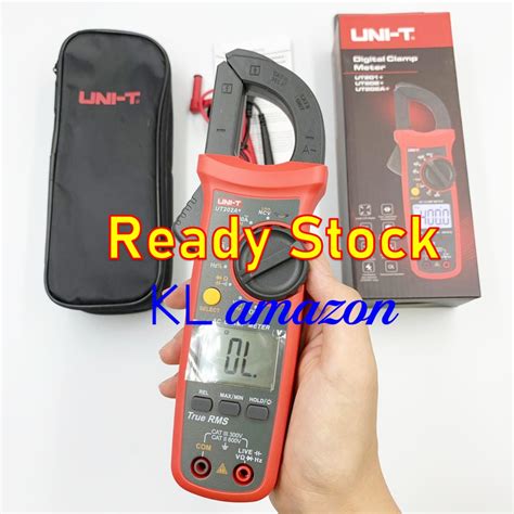 Uni T Ut202a Digital Clamp Multi Meters With Capacitor Ac Dc 600v