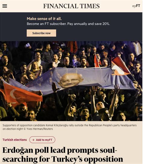 Yekvücut on Twitter Financial Times Cumhurbaşkanlığı rakibi Kemal