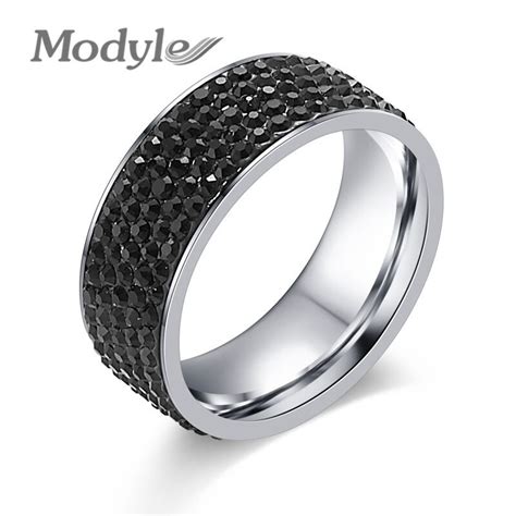 Modyle Anillos De Compromiso De Boda Para Mujer Joyer A De Zirconia