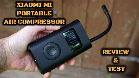 Xiaomi Mi Portable Air Compressor Review Test YouTube