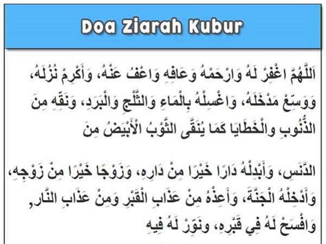 Bacaan Doa Ziarah Kubur Serta Tata Caranya Sesuai Sunnah Nawacita