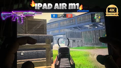 Bgmi Tdm Best Handcam Bgmi 4K Handcam Gameplay IPad Air 5th Gen