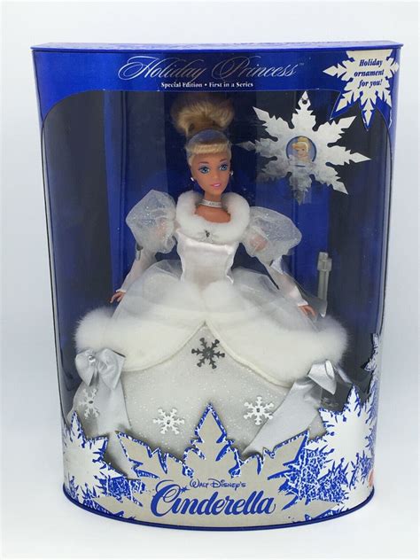 Mattel Holiday Princess Special Edition Walt Disney Cinderella Barbie