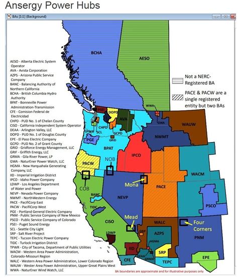 Wecc Area Map