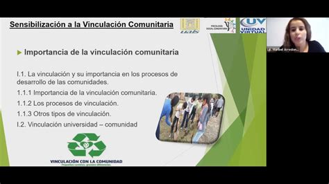 Unidad 1 Sensibilización a la vinculación comunitaria YouTube