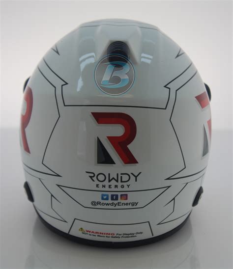 Kyle Busch 2020 Rowdy Energy Mini Replica Helmet