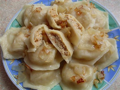 Pierogi z mięsem drobiowym przepis Mojegotowanie pl