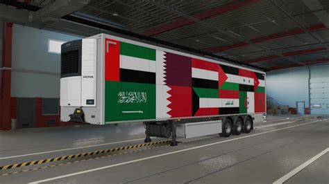 Arab Flags Skin 136 Trailers For Euro Truck Simulator 2 TruckyMods