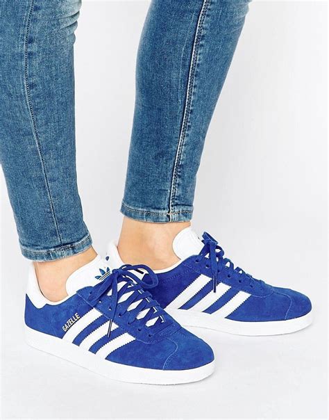 ADIDAS ORIGINALS ADIDAS ORIGINALS ROYAL BLUE SUEDE GAZELLE UNISEX SNEAKERS - BLUE. # ...