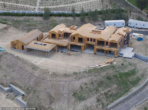 An Aerial View Of A House Under Construction