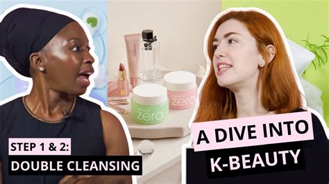 How To Double Cleanse Your Face Korean Skincare Routine Ep 1 In