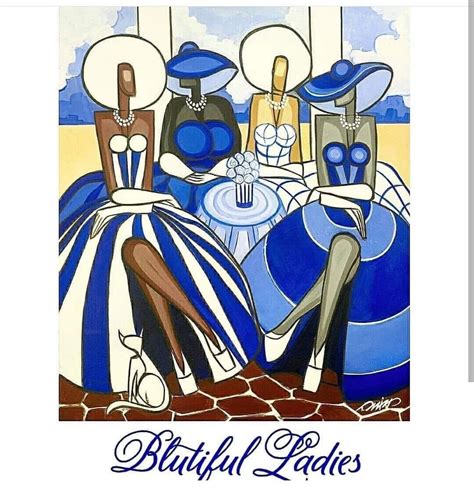 Phi Beta Sigma And Zeta Phi Beta Painting